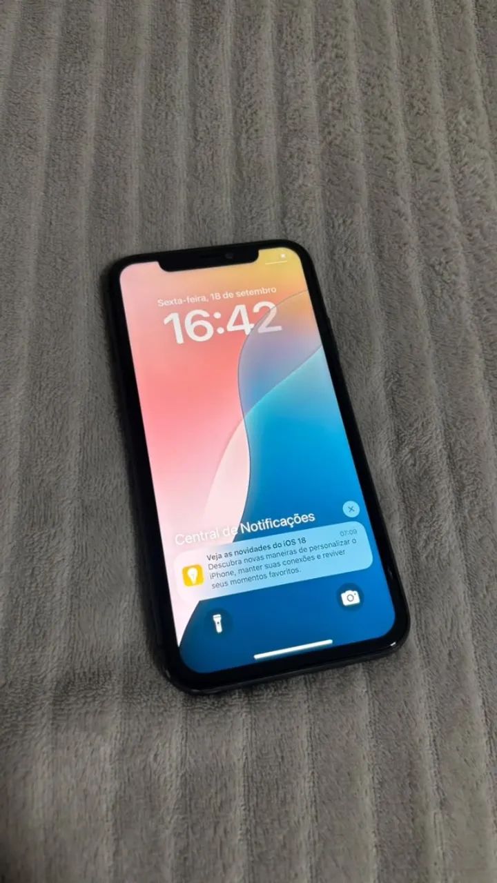 iPhone 11 64GB - Bateria 100% + Caixa + Cabo - Foto 3