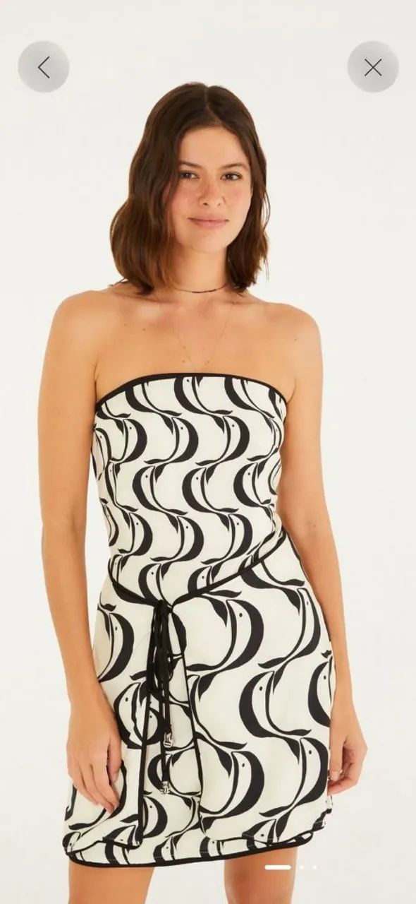 VESTIDO PEIXE COPA FARM