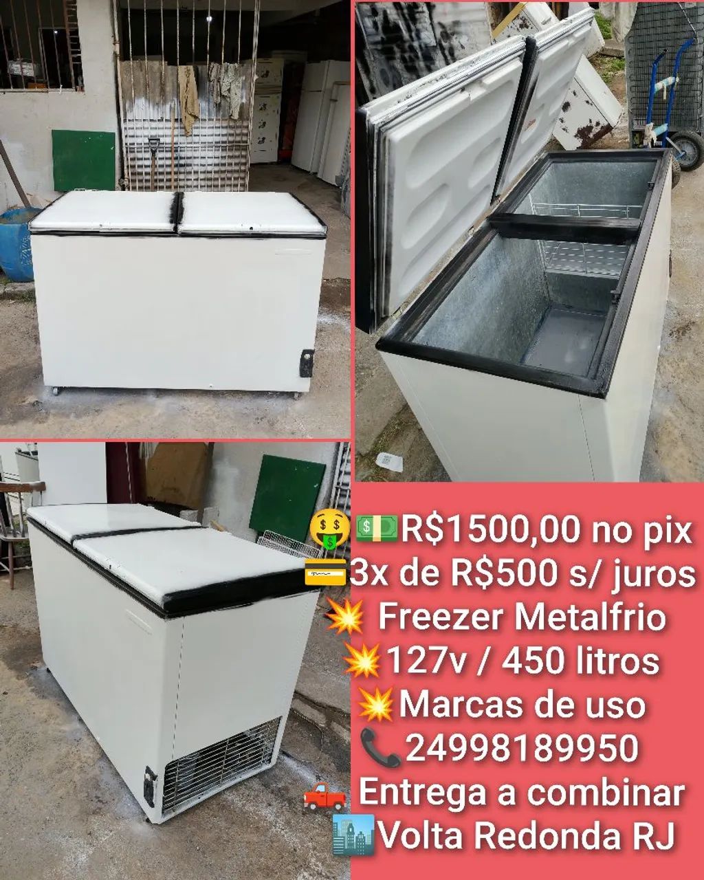 Freezer Metalfrio 