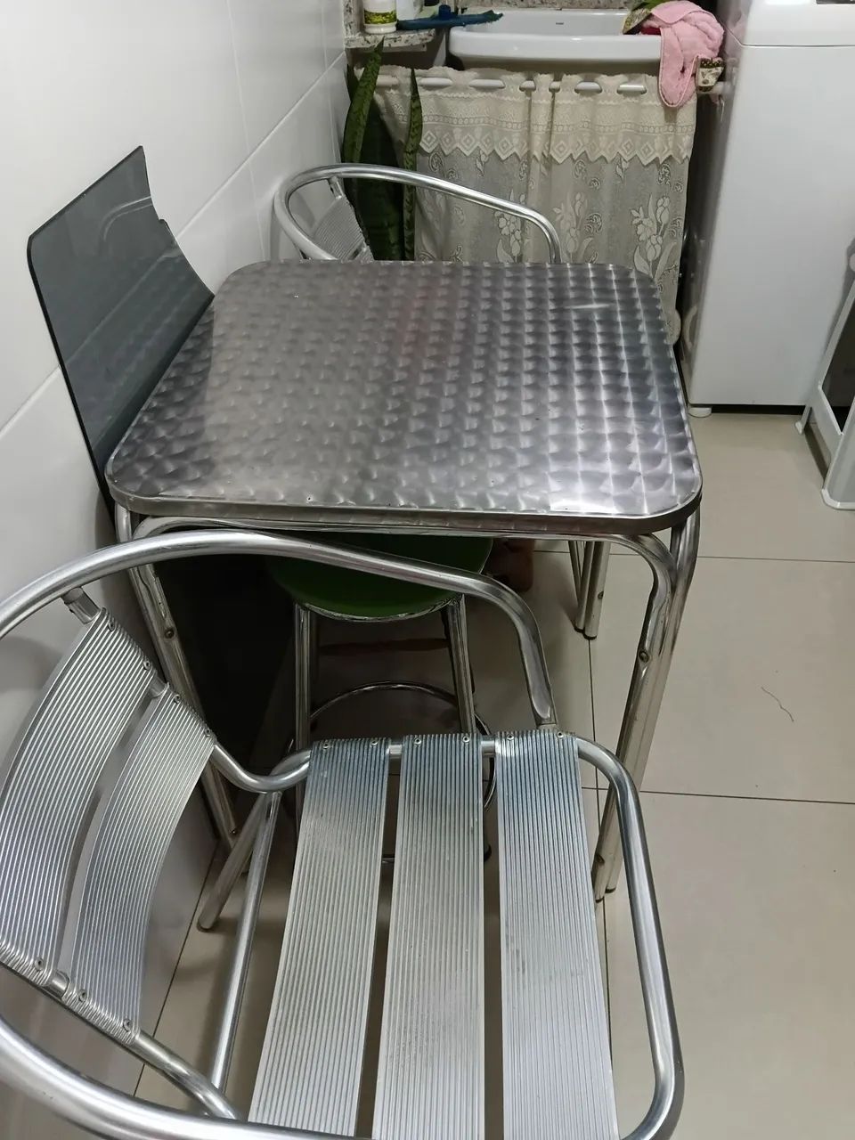 Mesa alumínio 