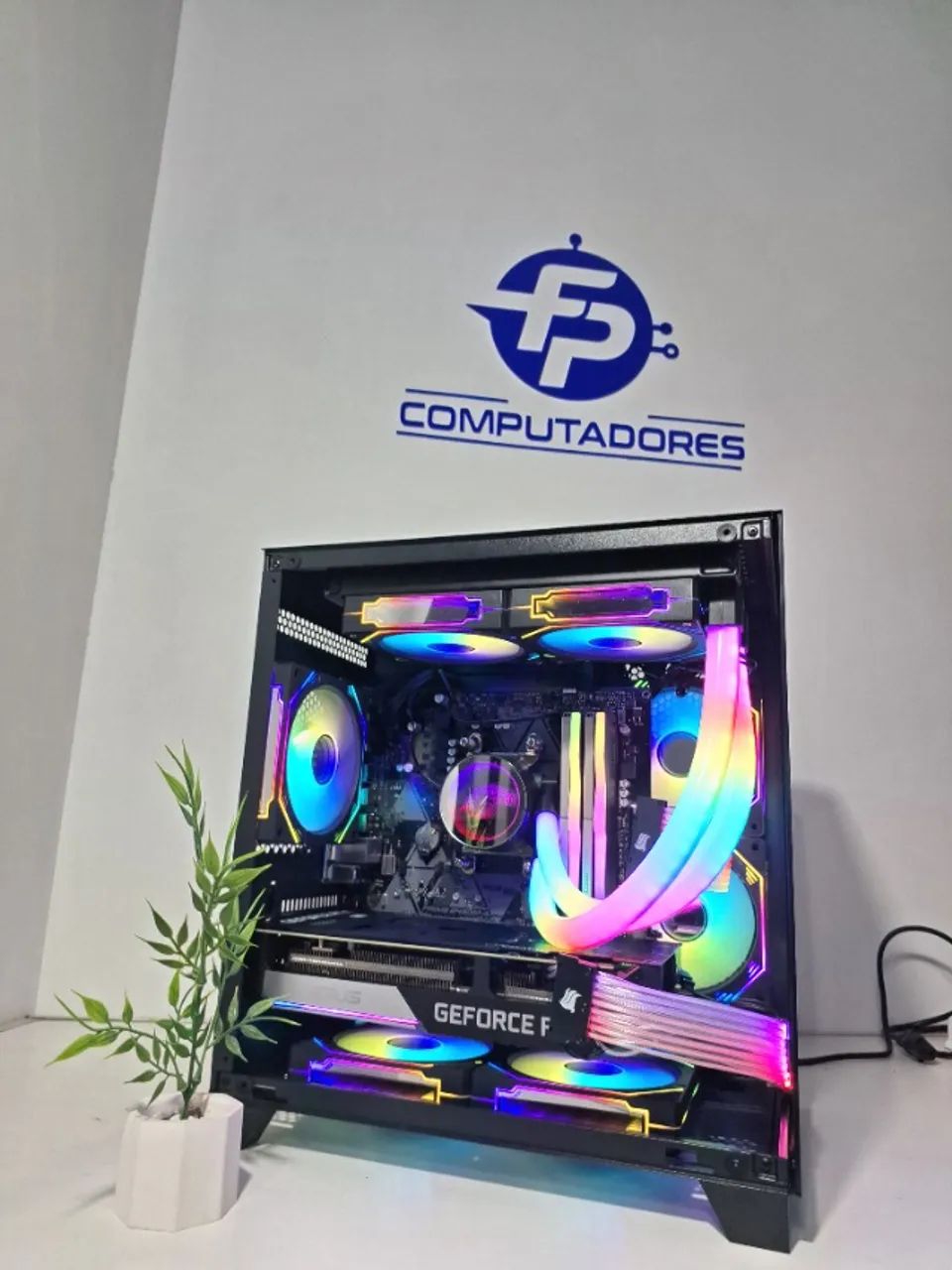 Pc gamer am5 Ryzen 7 7700 (Melhor 5800x3d) + gtx1660ti Novo- Loja Física