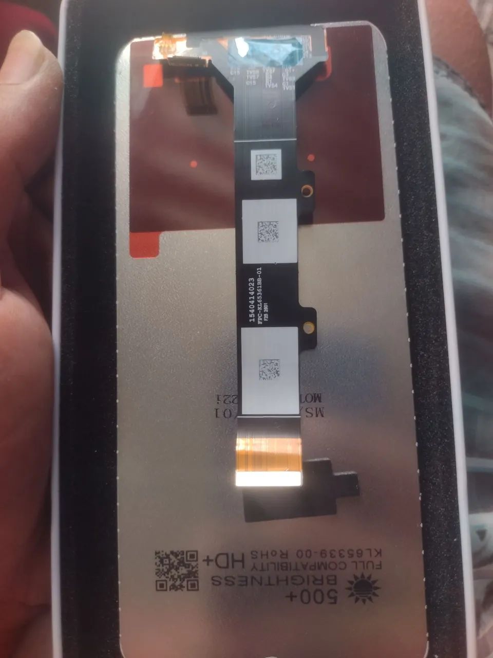 Tela e bateria moto e 22 novas  - Foto 2