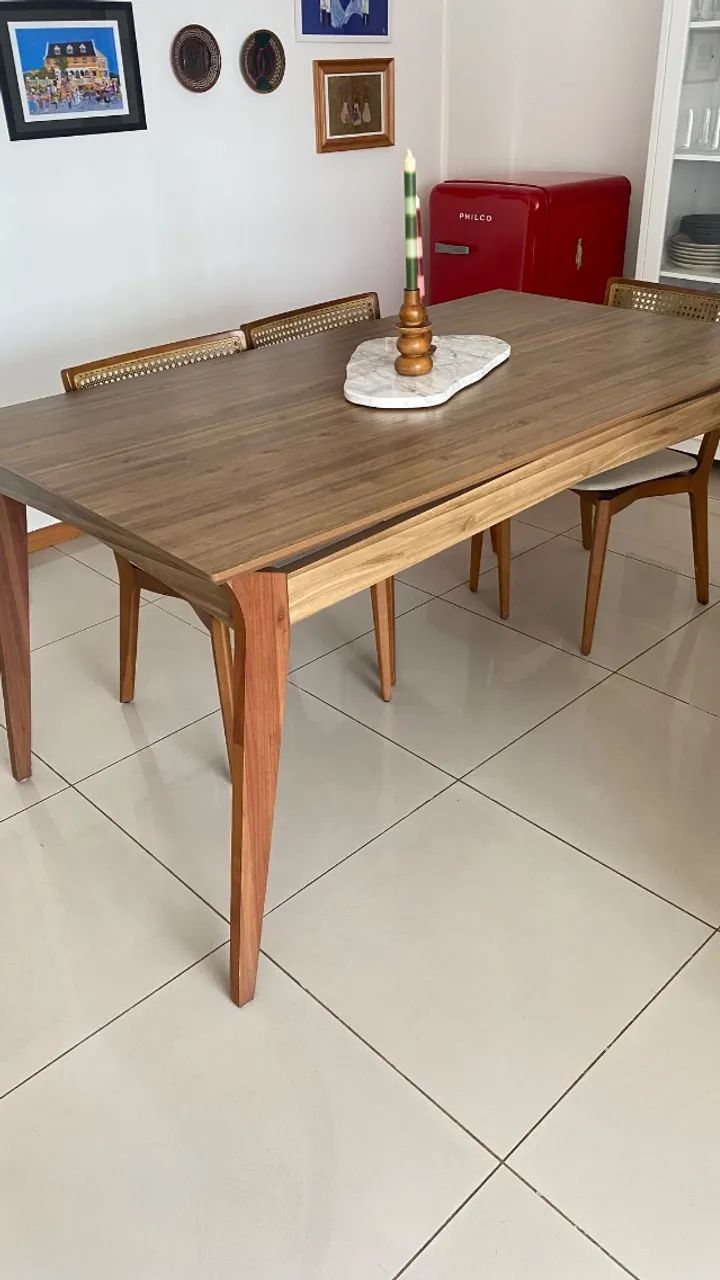Mesa de jantar retangular - Foto 2