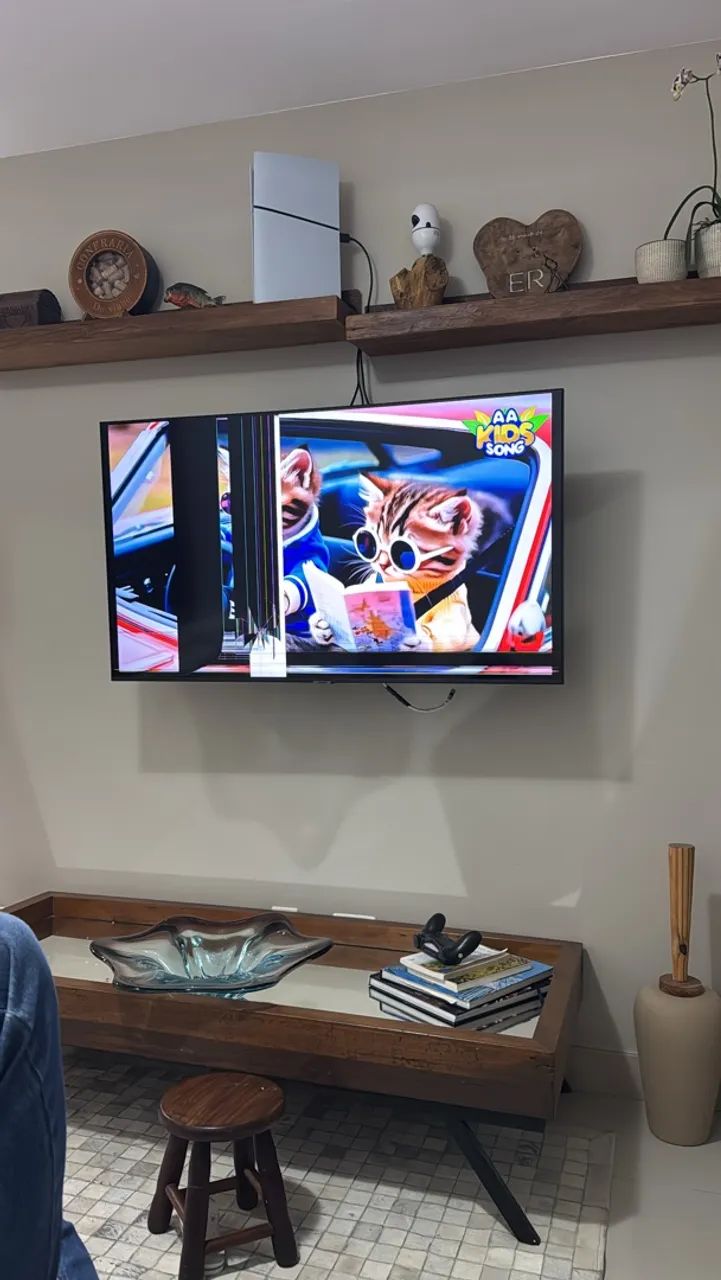 Tv Samsung 50 polegadas com a tela quebrada - Foto 2