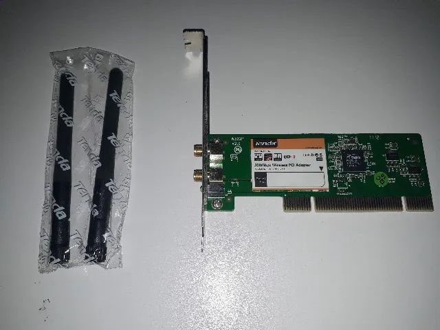 Placa Wi-fi TENDA W233P+ V2.0  Wireless PCI Adapter 300 mps - Foto 3