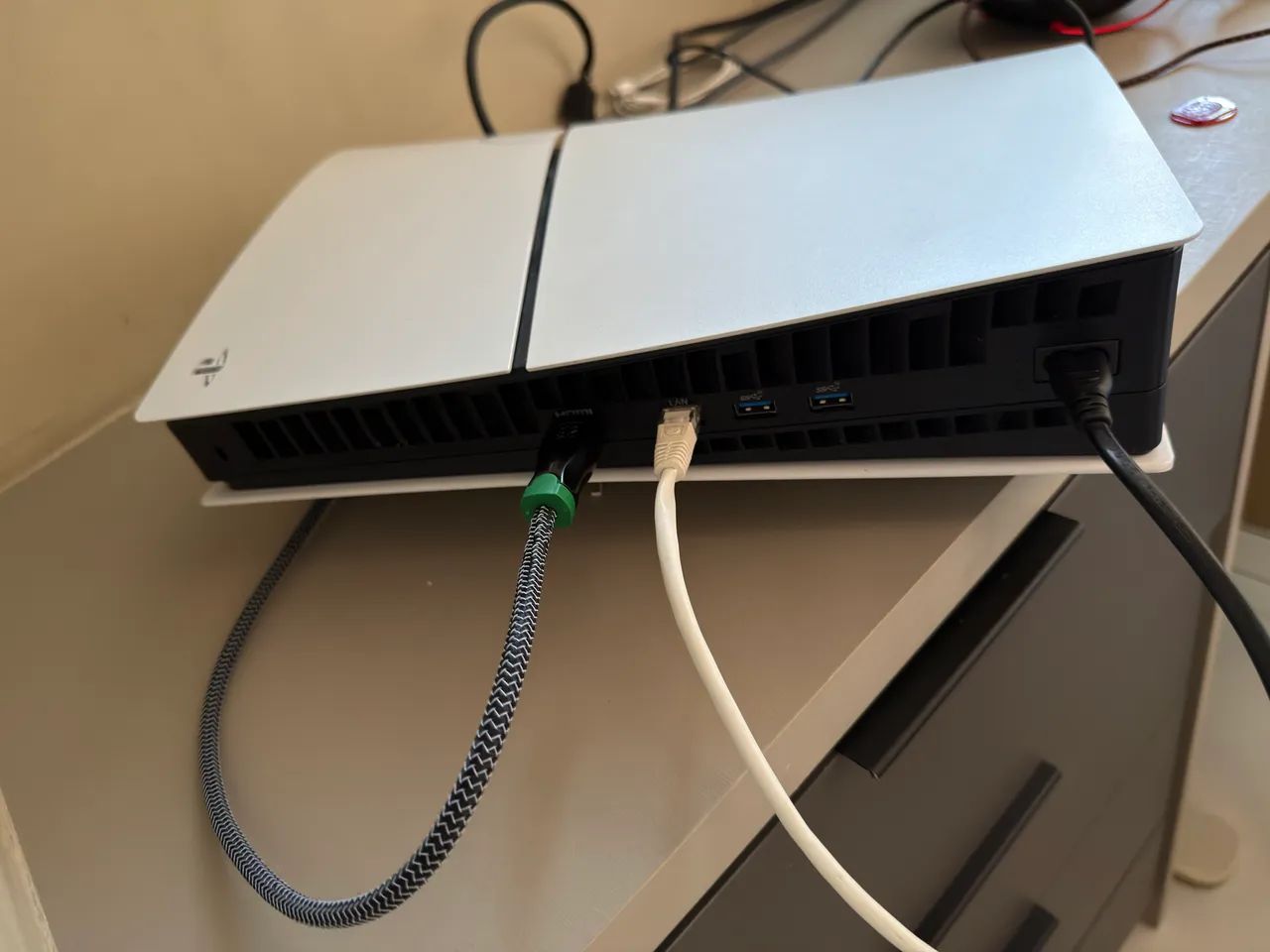 Playstation 5 Slim com leitor de disco - Foto 5