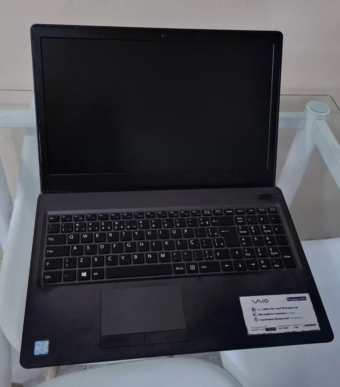 Notebook VAIO Core i7 / SSD 128GB - Ótimo para estudos e uso diário! - Foto 2