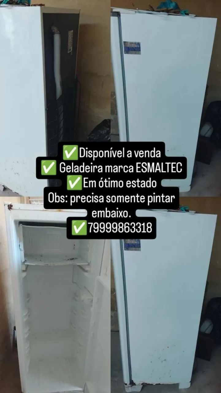 Geladeira Esmaltec 