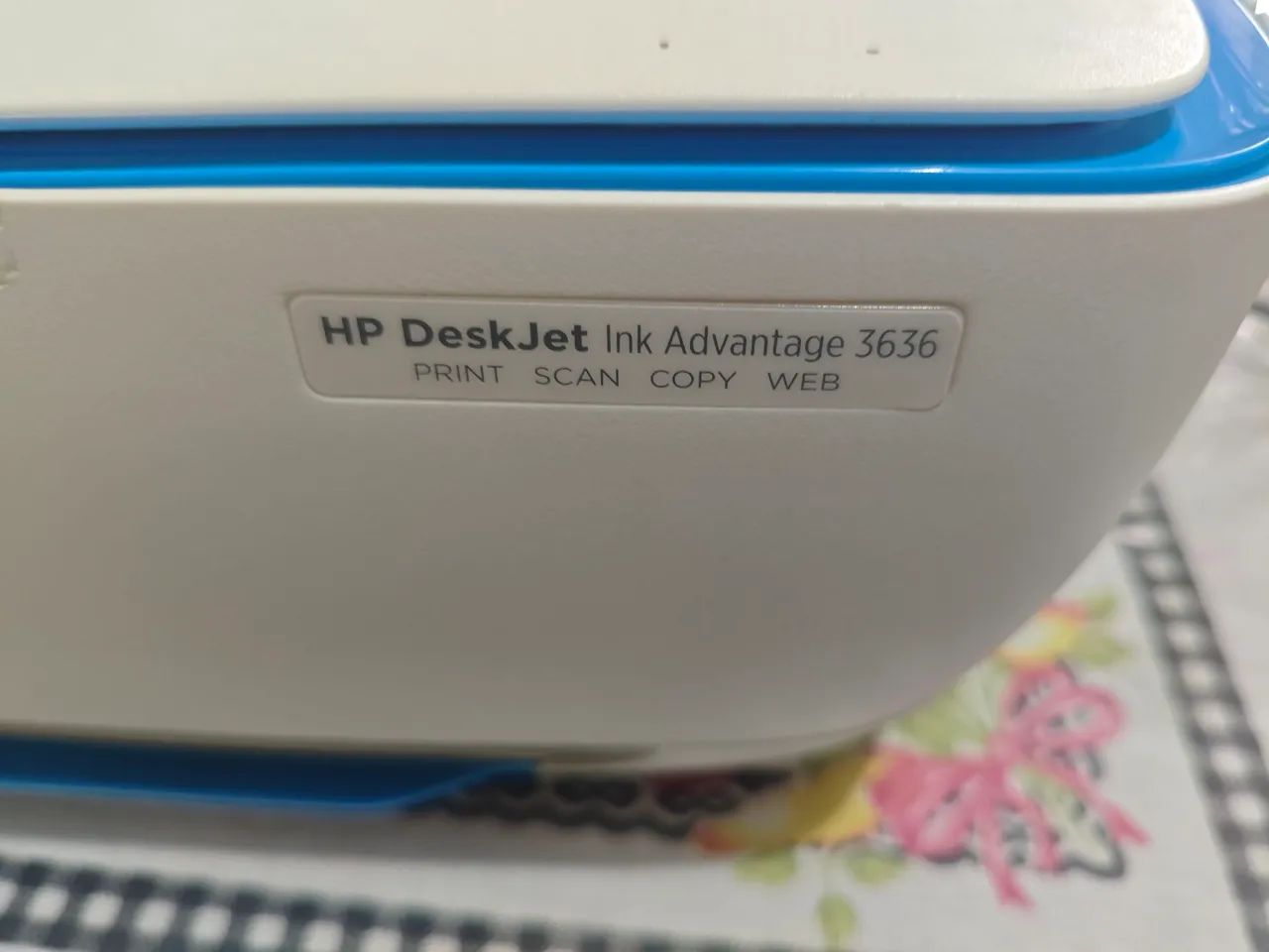 Impressora Hp Deskjet 3636 - Foto 4