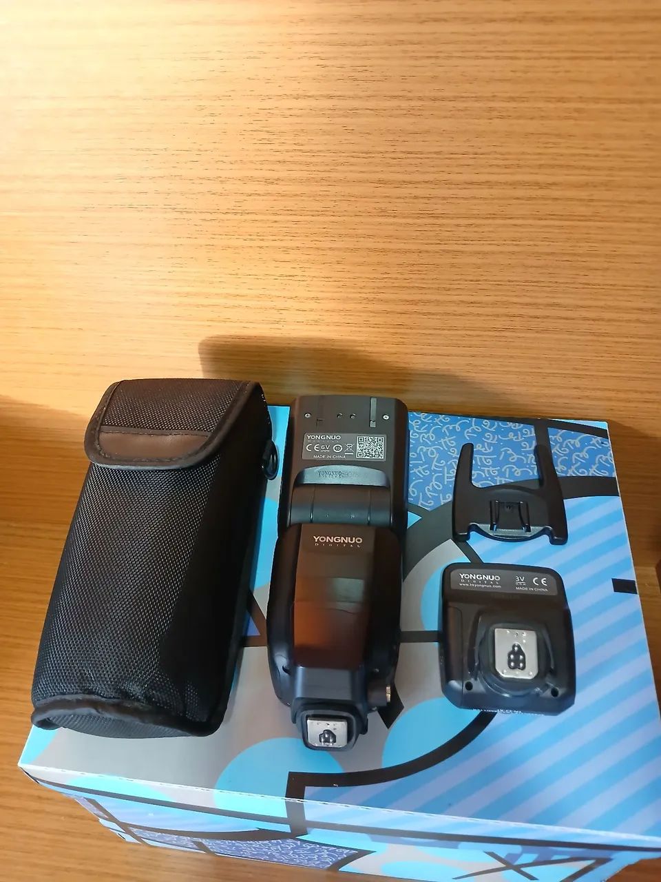 FLASH SPEEDLITE YE600EX-RTII E RADIO FLASH YN-E3-RT PERFEITO - Foto 2