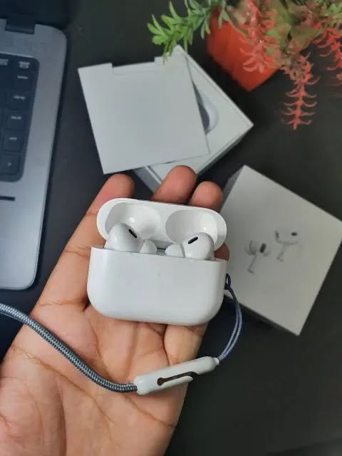 AirPods Pro 2 - Qualidade premium - Com cordinha de brinde - Fones