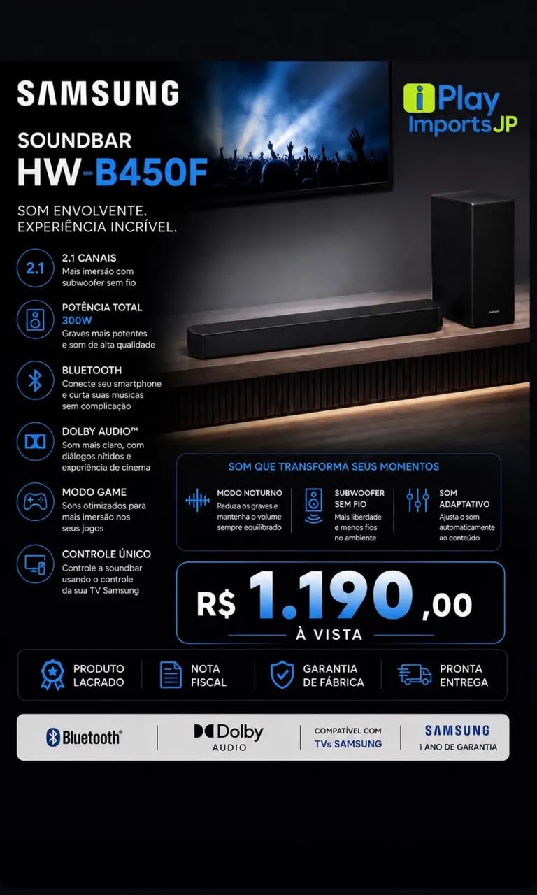 SOUNDBAR HW450F