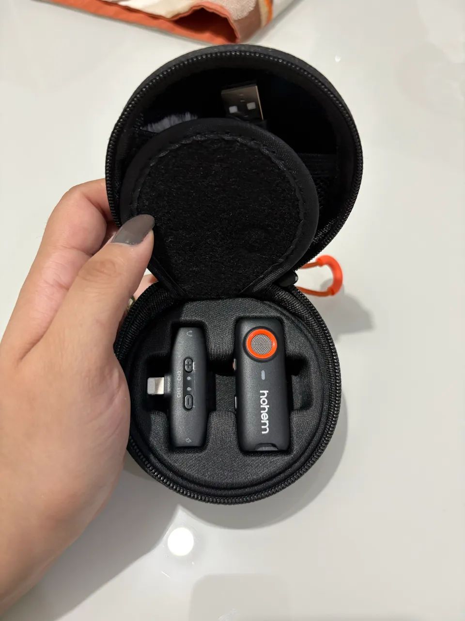 Microfone Hohem MIC01 - Lightning para IPhone  - Foto 4