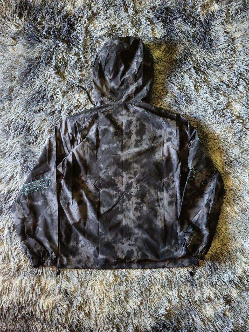 Corta Vento/Windbreaker Trapstar camo Cinza  - Foto 3