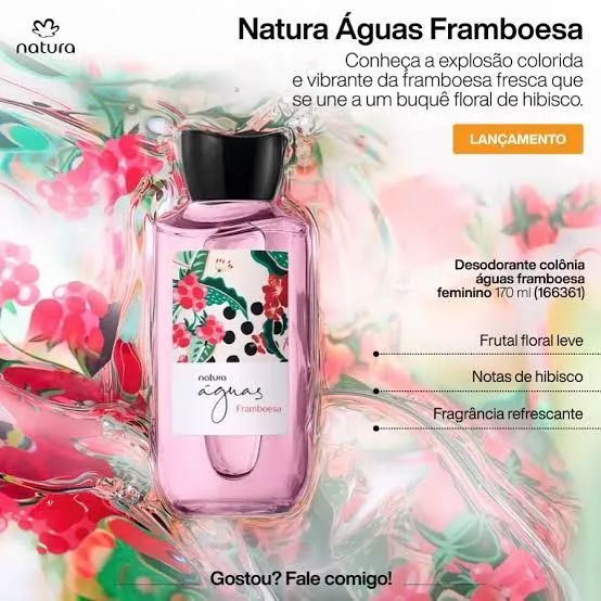 Aguas de Natura Framboesa - Foto 2