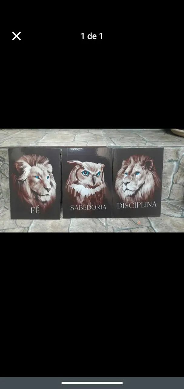 Quadro motivacional personalizado para enfeitar sua vasa