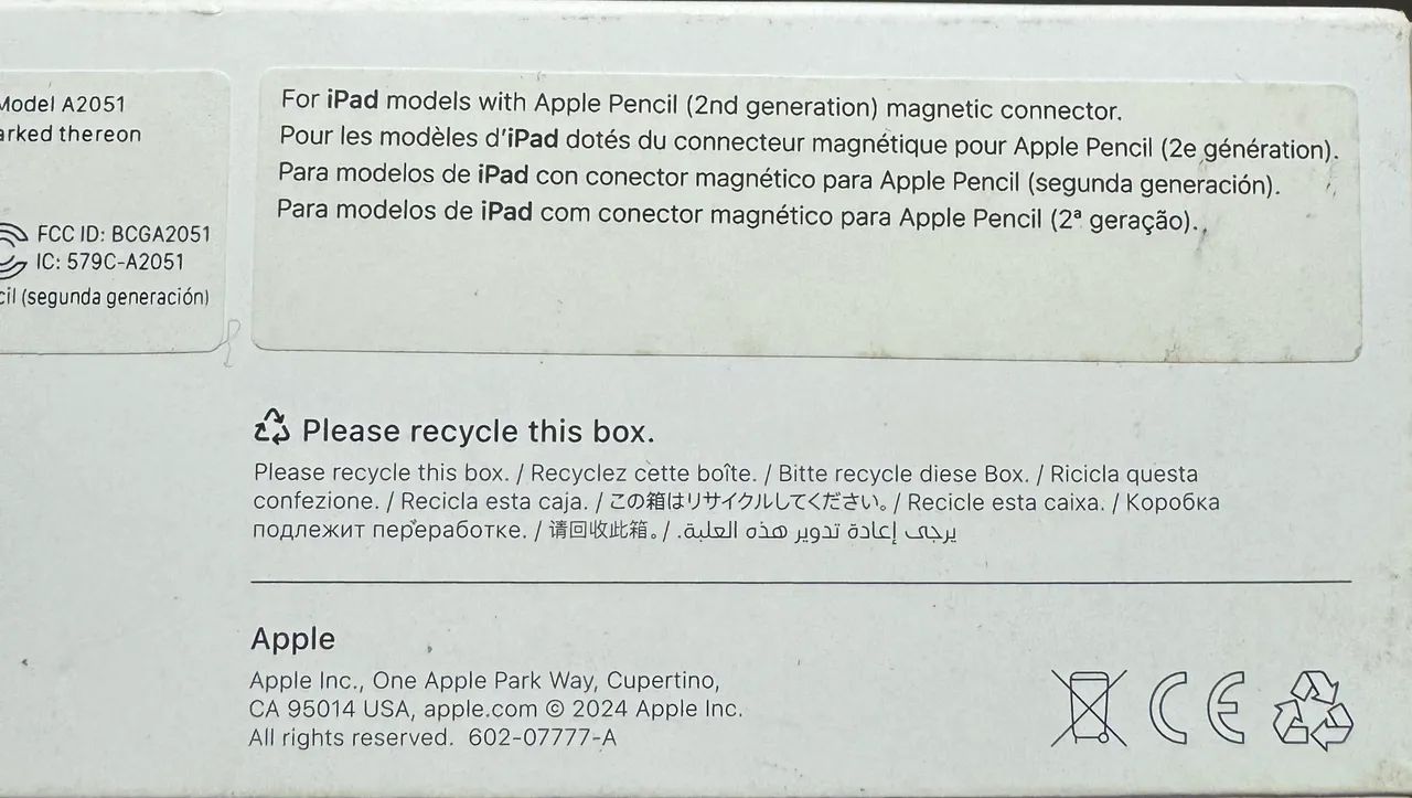 Apple Pencil Gen 2 - Nunca usado  - Foto 4