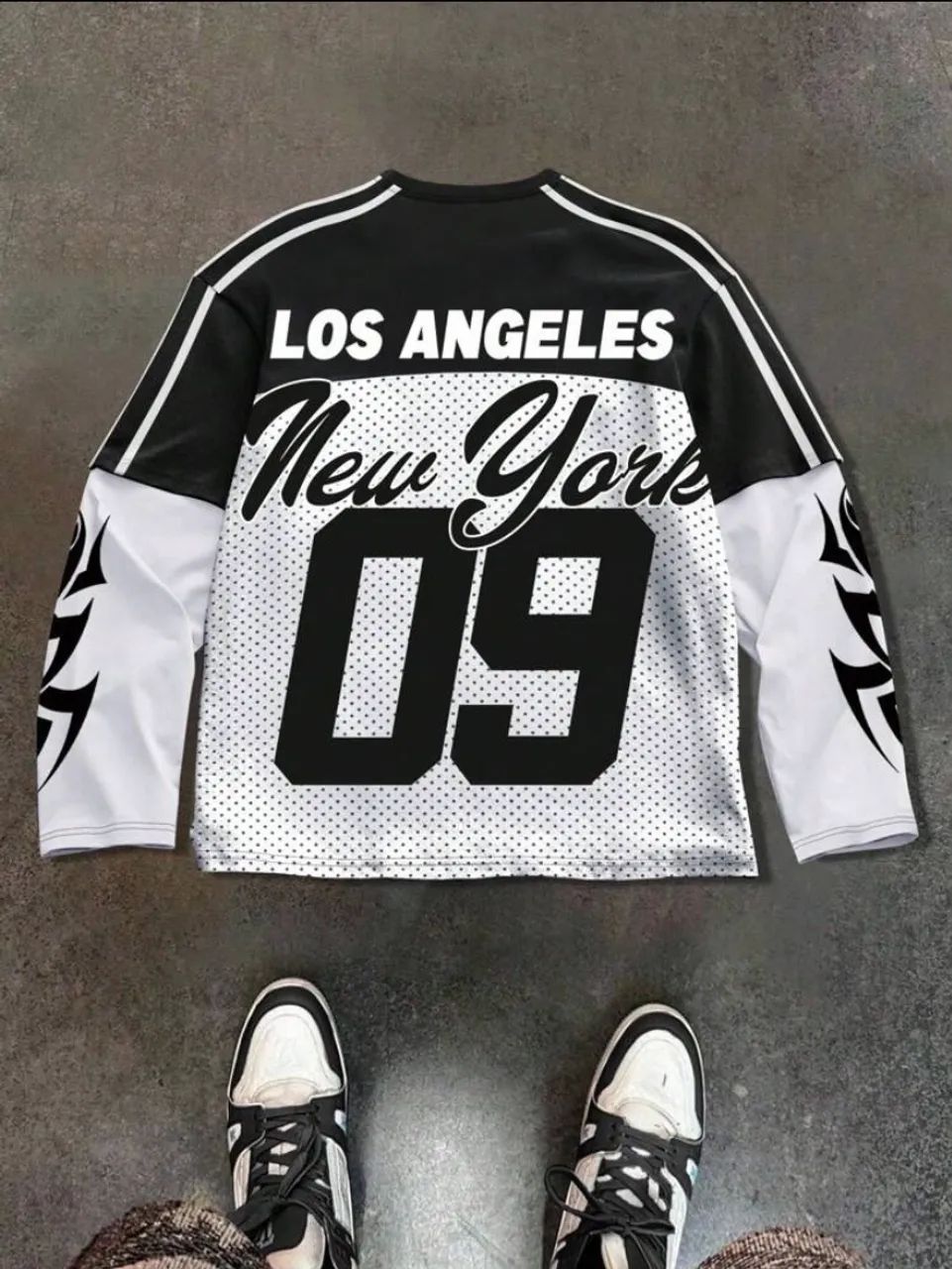 CAMISA MANGA LONGA STREETWEAR  - Foto 2