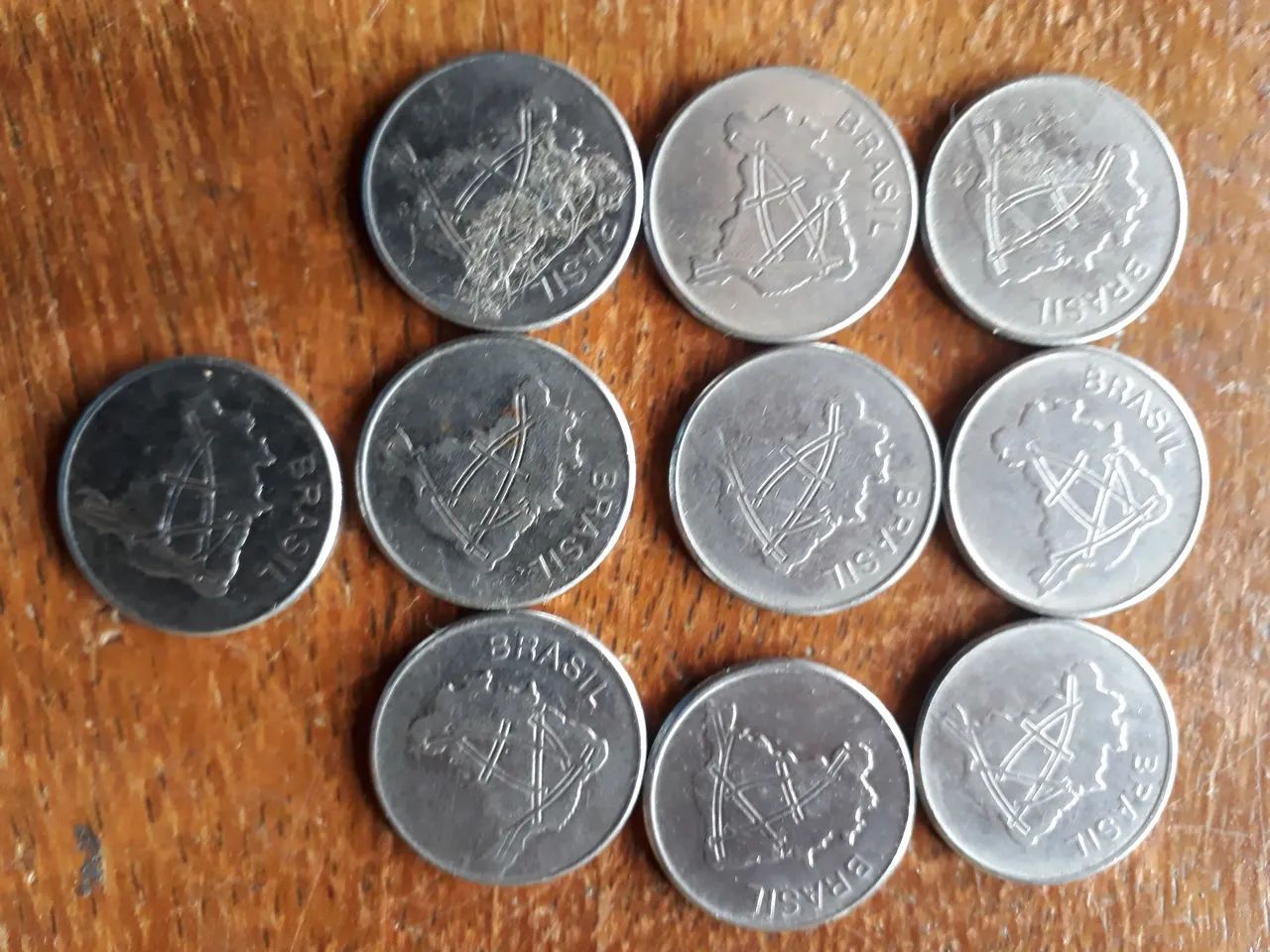Moedas de 10 cruzeiros  - Foto 2
