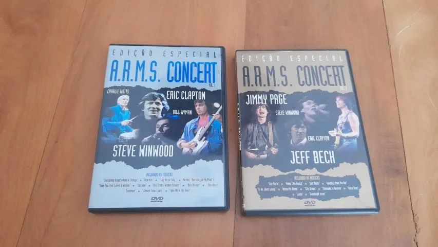 2 DVDs A.R.M.S. Concert Edição Especial