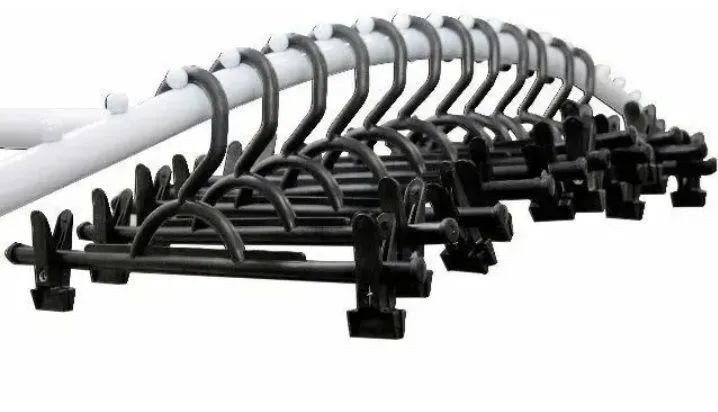 Kit com 10 Cabides com Presilhas  - Foto 2