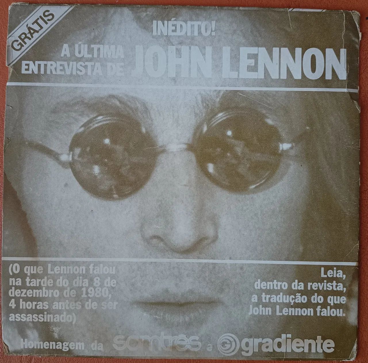 Compacto John Lennon A última Entrevista Inédito  - Foto 2