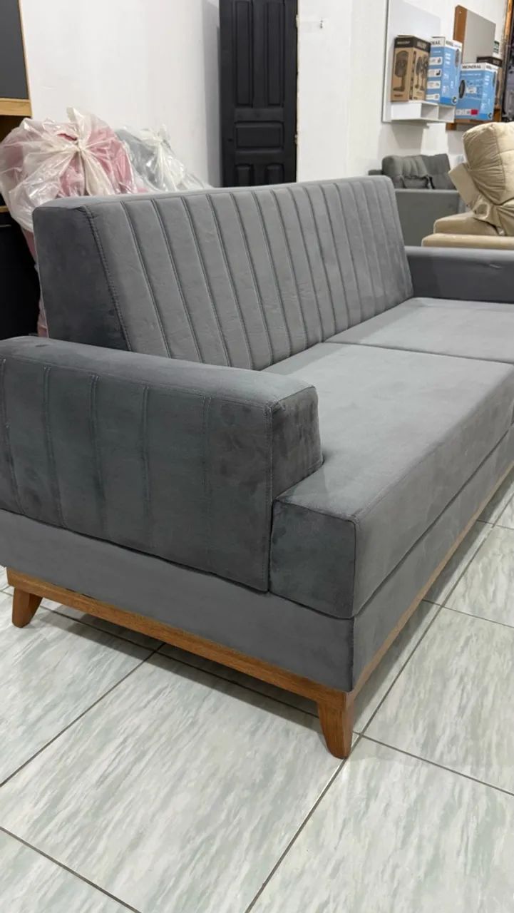Sofá Canadá luxo novo e embalado disponível  - Foto 2