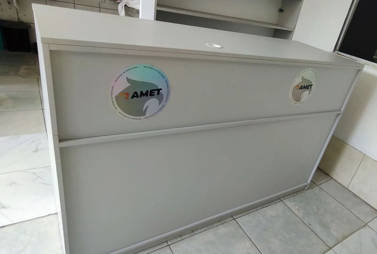 Balcão para atendimento 