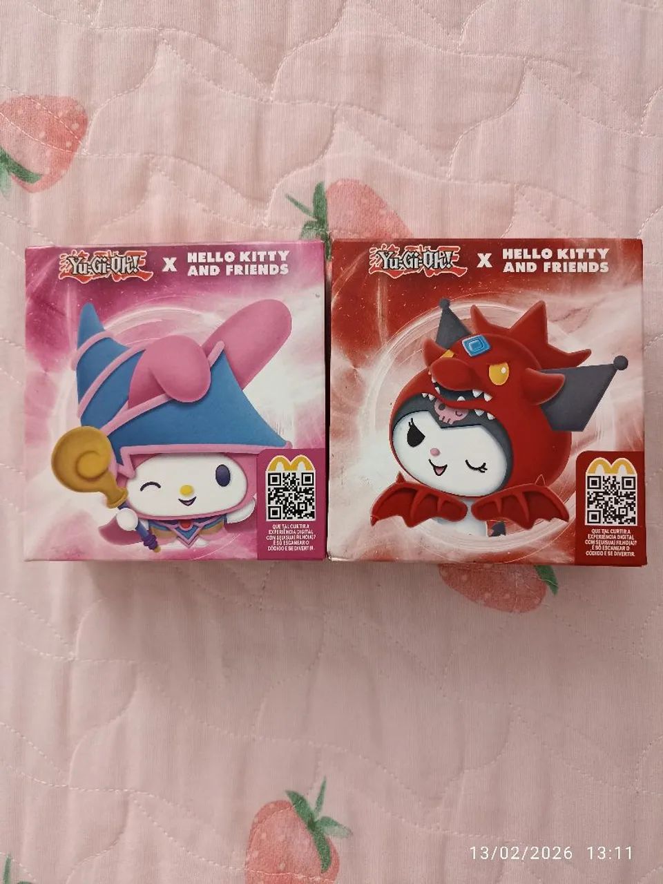 Yu Gi Oh x Hello Kitty and Friends (Lote: My Melody + Kuromi