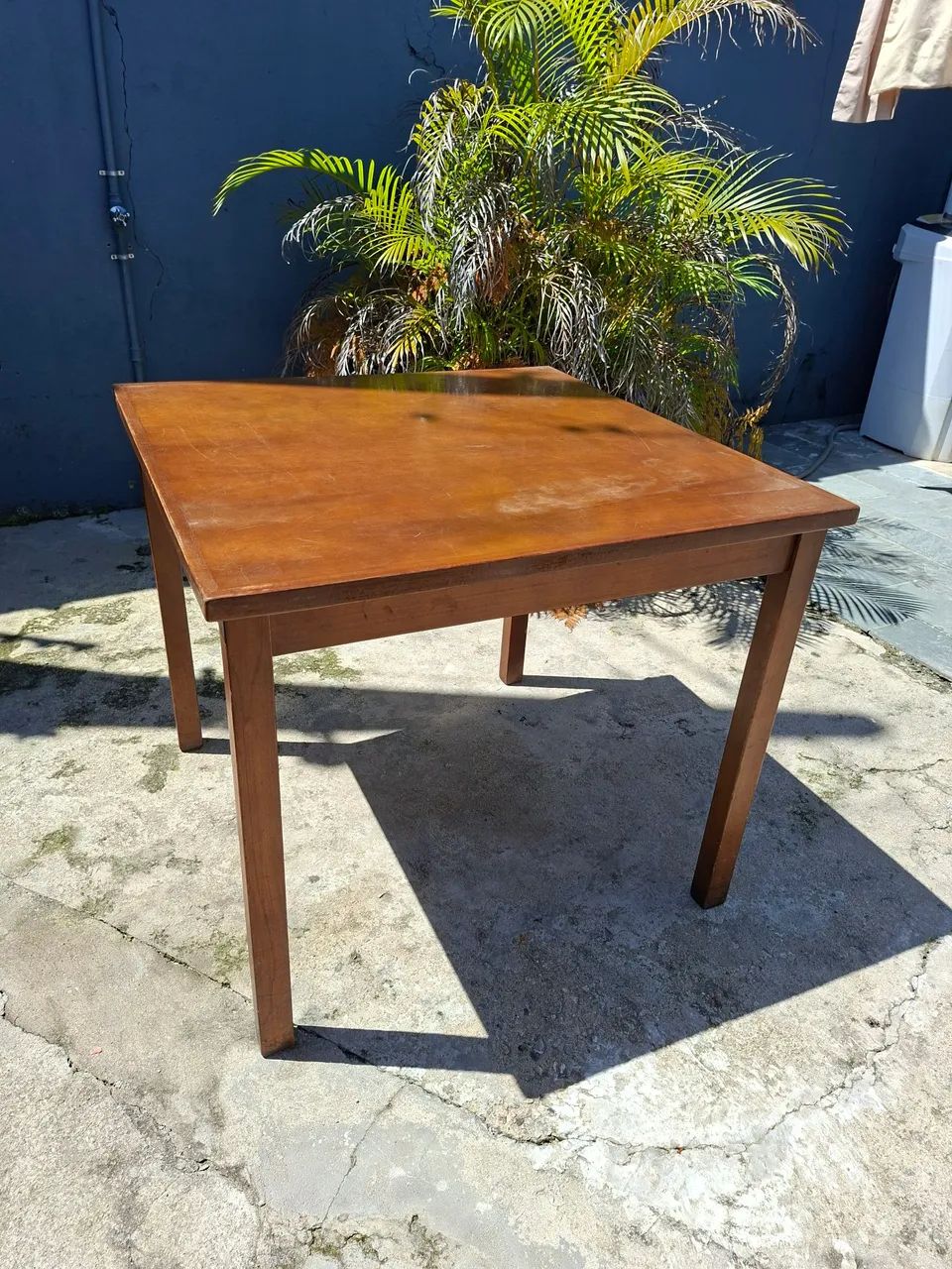 Mesa 90x90 cm madeira macica - Foto 3