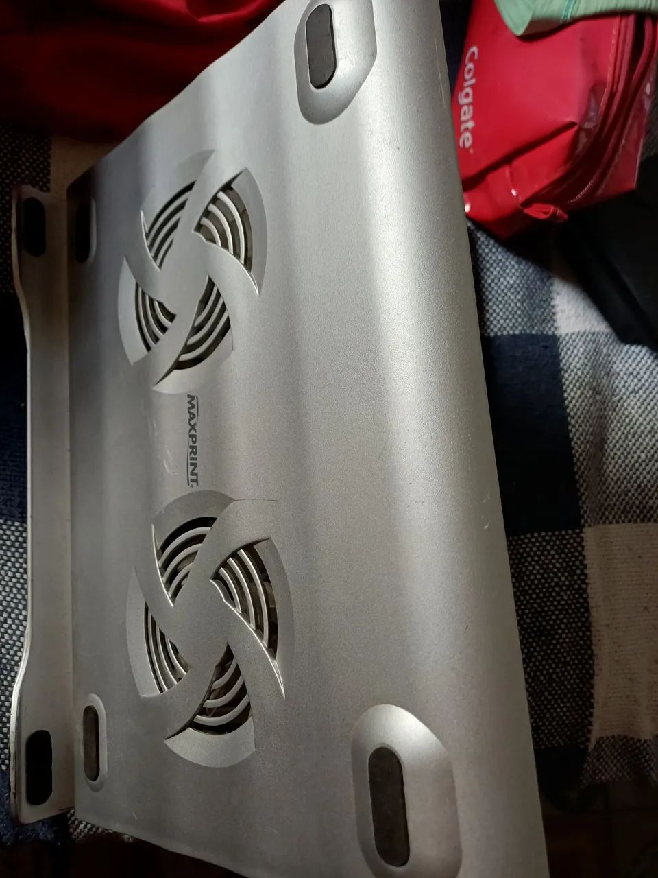 SUPORTE PARA NOTEBOOK STAND CINZA  - Foto 2