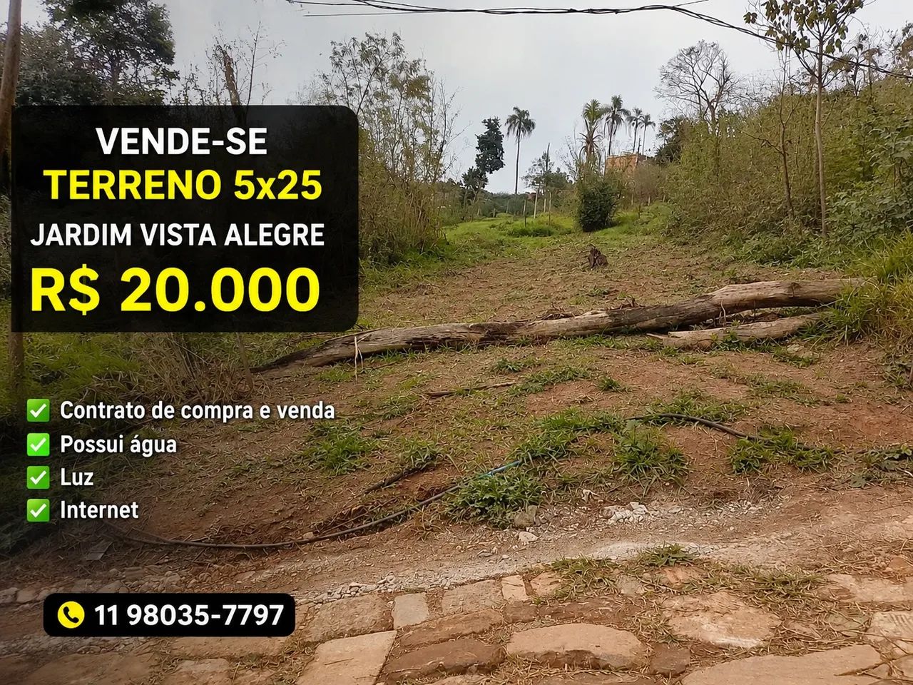 Terreno no jardim vista alegre  - Foto 2