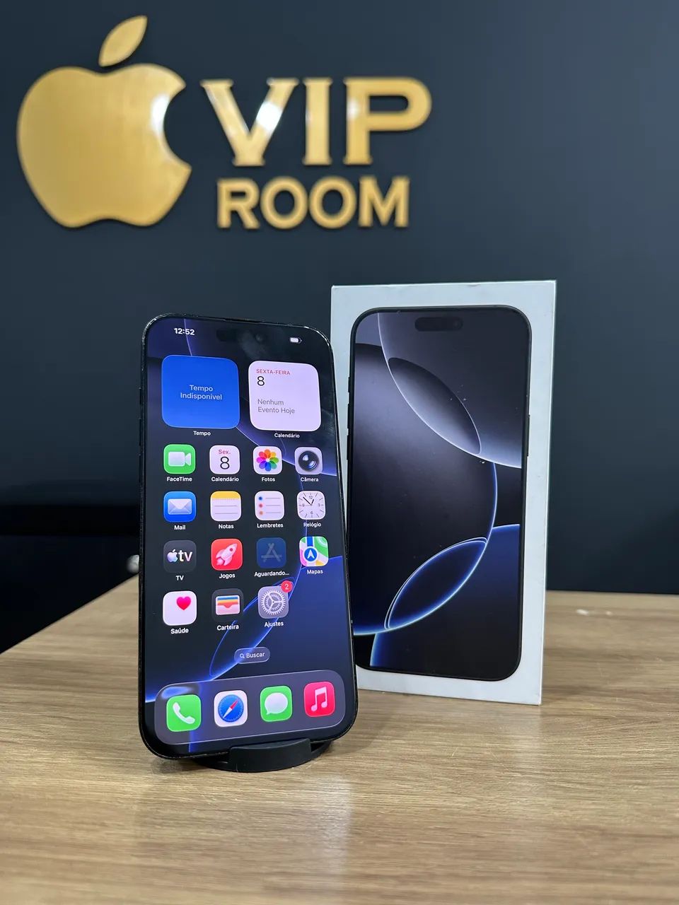 iPhone 16 Pro Max 256gb Black SEMI NOVO - Foto 5