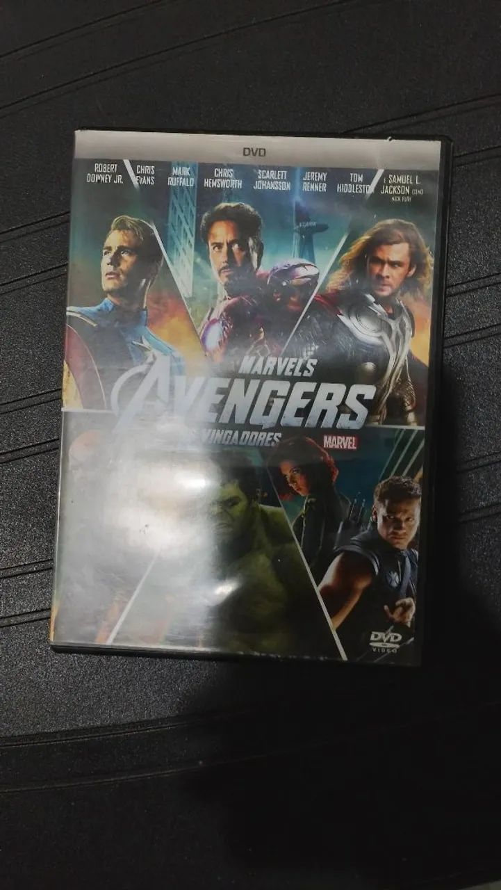 VINGADORES - AVENGERS DVD ORIGINAL 
