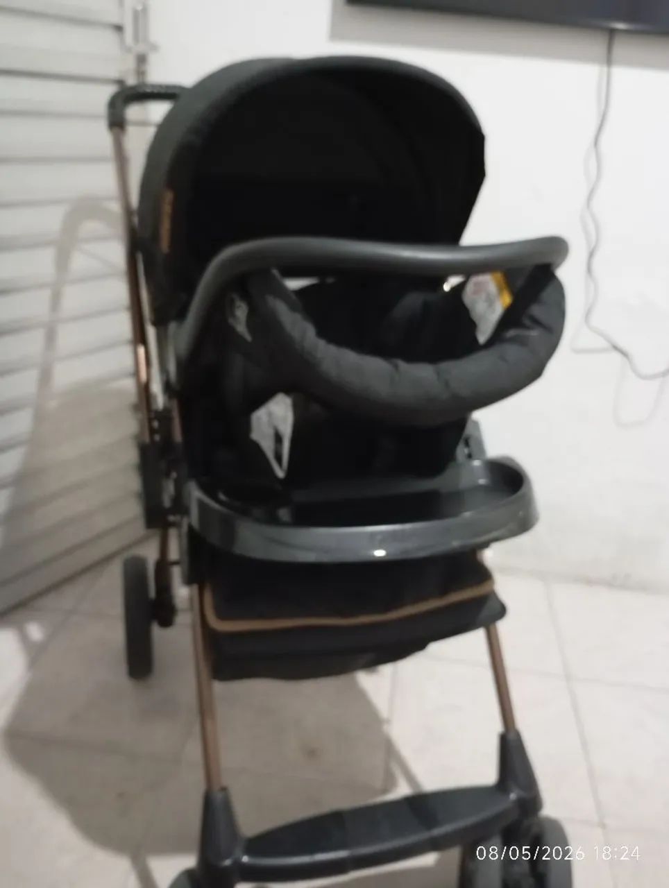 Carrinho de bebê + bebê conforto  - Foto 5