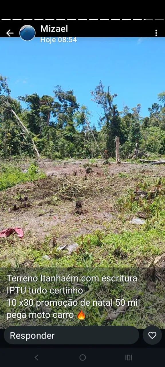 Terreno:10x30 com escritura.    - Foto 4
