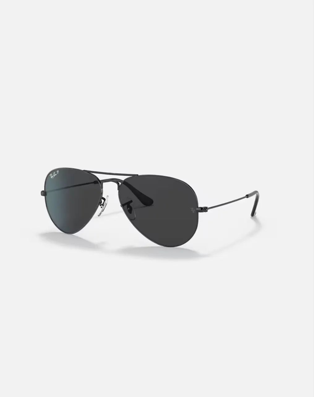 Óculos de Sol Ray-Ban Aviador Preto Original com Case - Foto 5