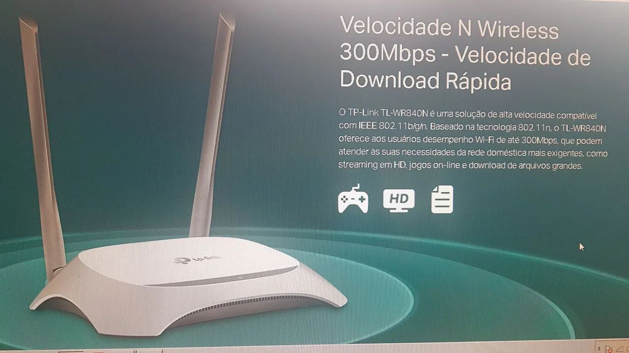 Roteador TP Link TL-WR840N - Foto 4