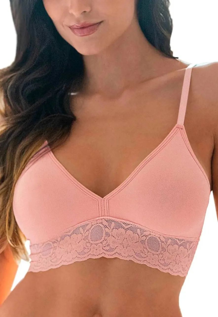 Conjunto Caríbdis rosa blush Demillus biquini e sutiã - Foto 2