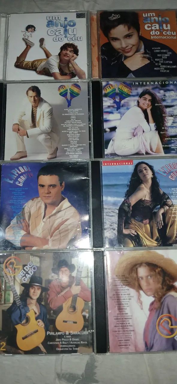 Lote 16 cds novelas  por 210