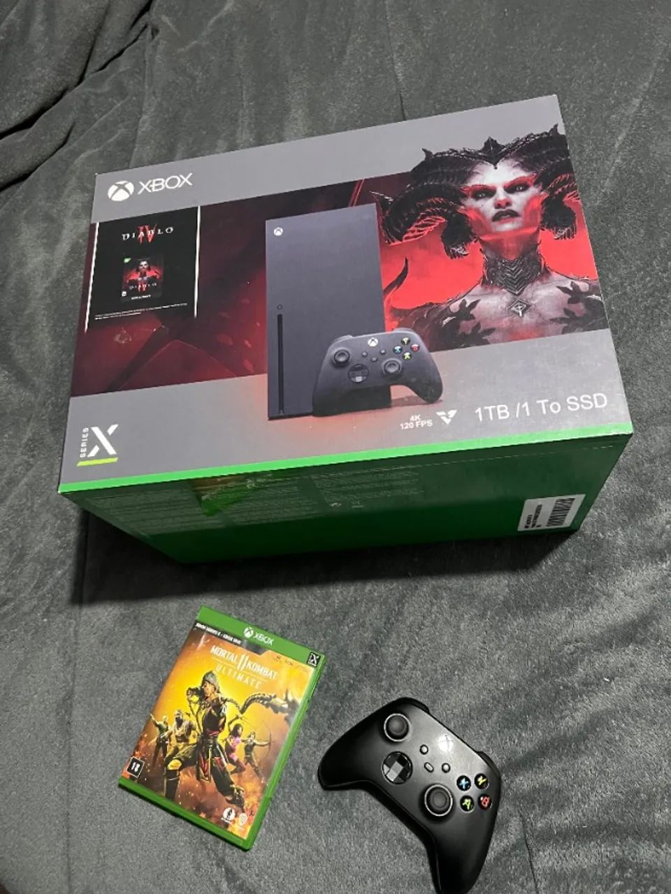 Console Xbox Series X RRT-00042 1TB Diablo IV Bundle cor preto 2023 - Foto 2
