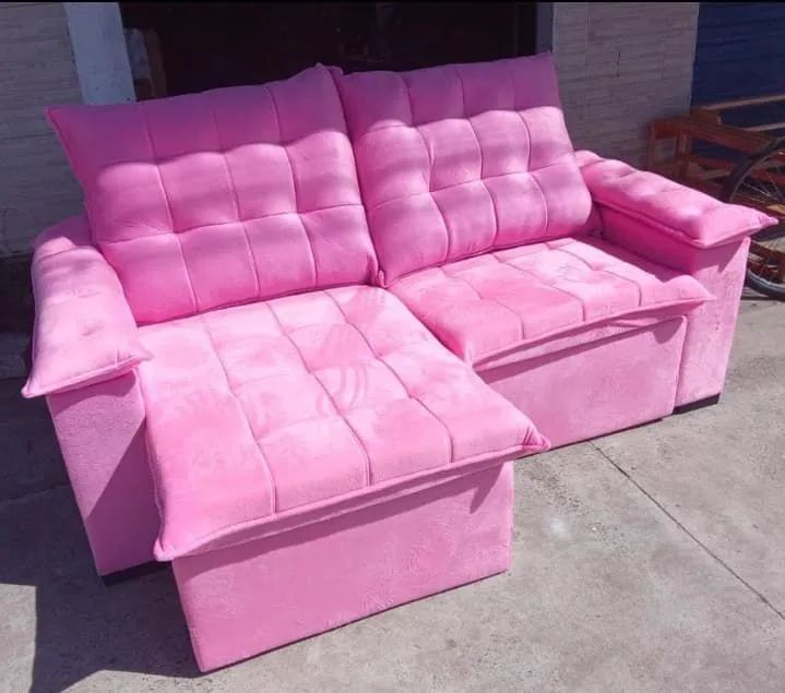 Sofa retrátil reclinável 