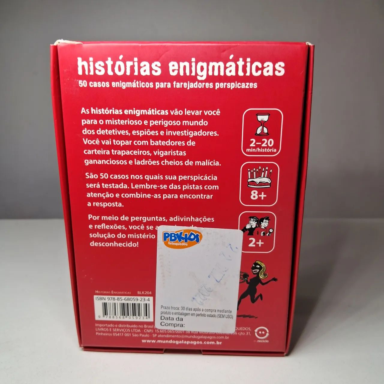 Jogo de Cartas Histórias Enigmáticas  - Foto 2