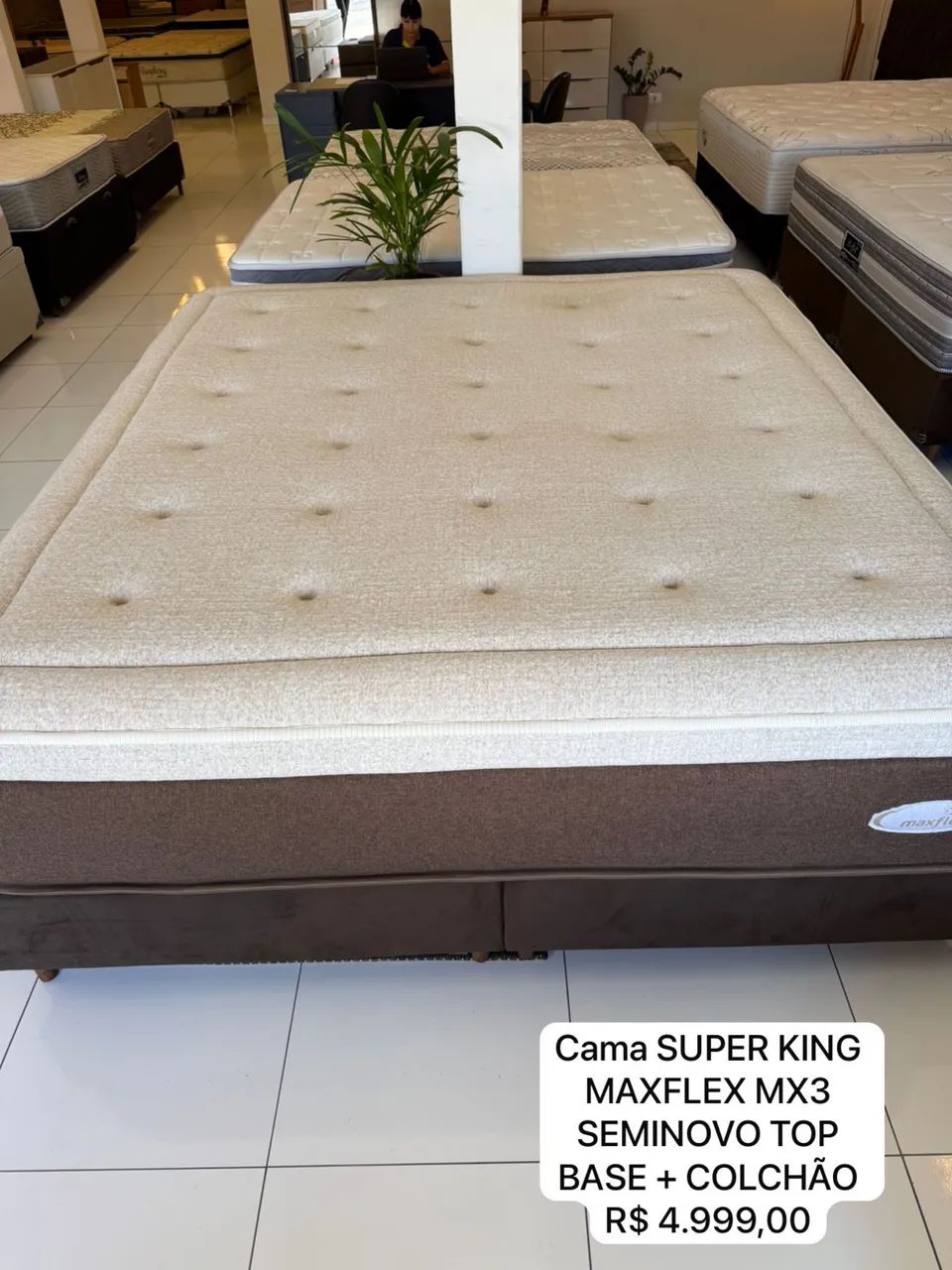 Colchão KING MAXFLEX MX3 LÁTEX TOP - Entrego!  - Foto 5