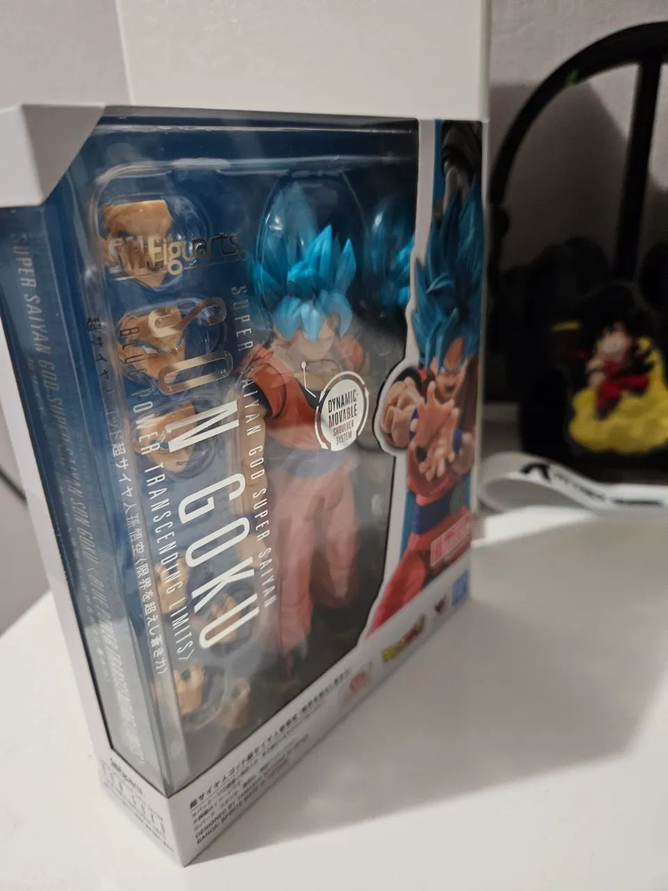 Goku Blue SHFiguarts Bandai (Lacrado) - Foto 3