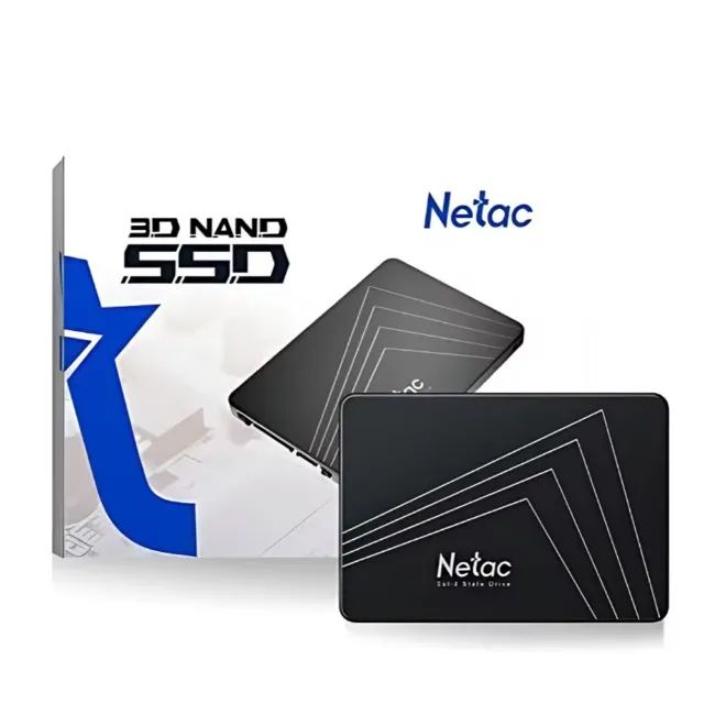 SSD NETAC 256gb SATA 3 Até 540/490MB/S (NOVO)