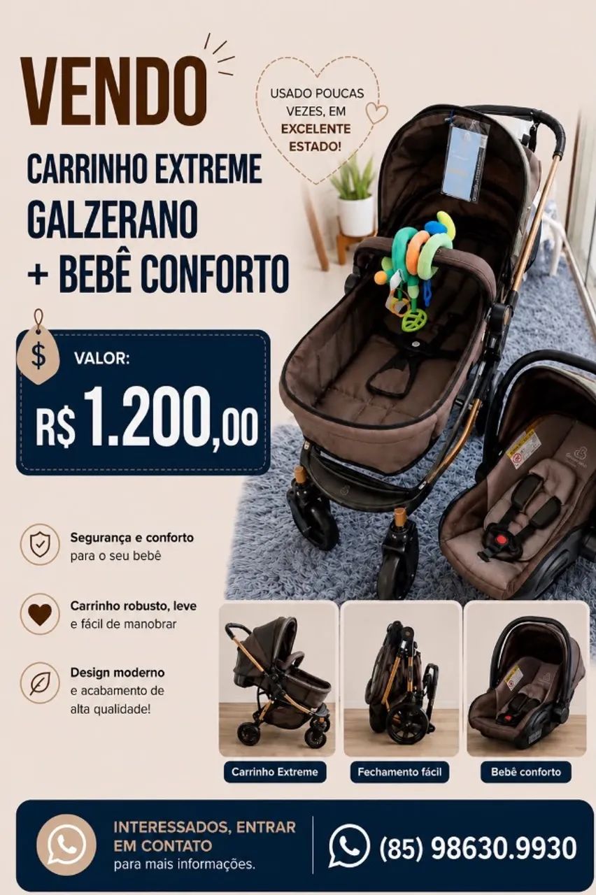 Carrinho de bebê - Maternidade e Cuidados com o Bebê - Parque