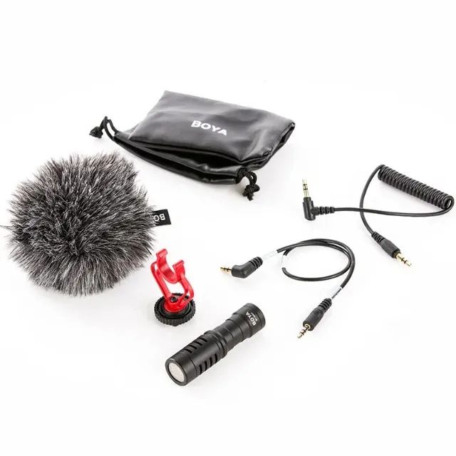 Microfone BOYA BY-MM1 Shotgun para Celular, Câmera e PC - Foto 4