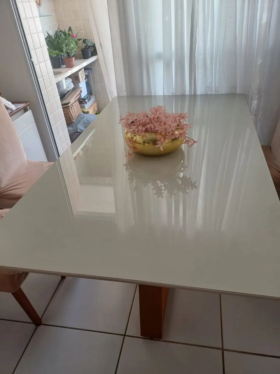 Mesa de madeira para 06 assentos  - Foto 5