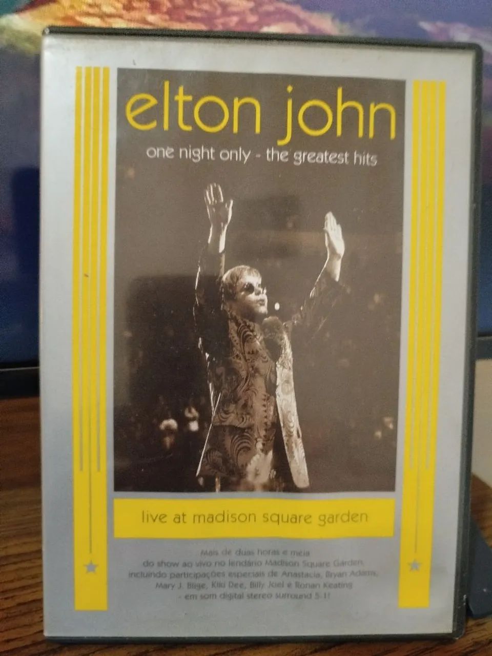 DVD do cantor Elton John